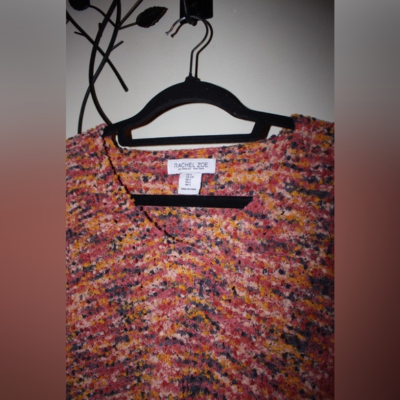 Rachel Zoe Multi Color Thick Knit Stretch Size Small - Picture 2 of 8